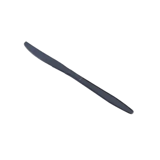 صورة سكين بلاستيكي أسود (50 قطعة)