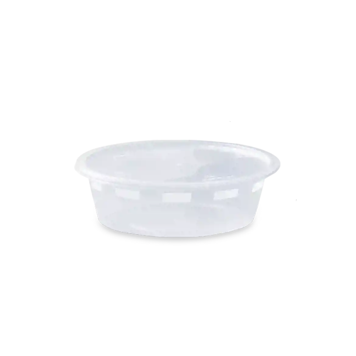 صورة  علبة مايكرويف شفافه مستديرة بغطاء 225 