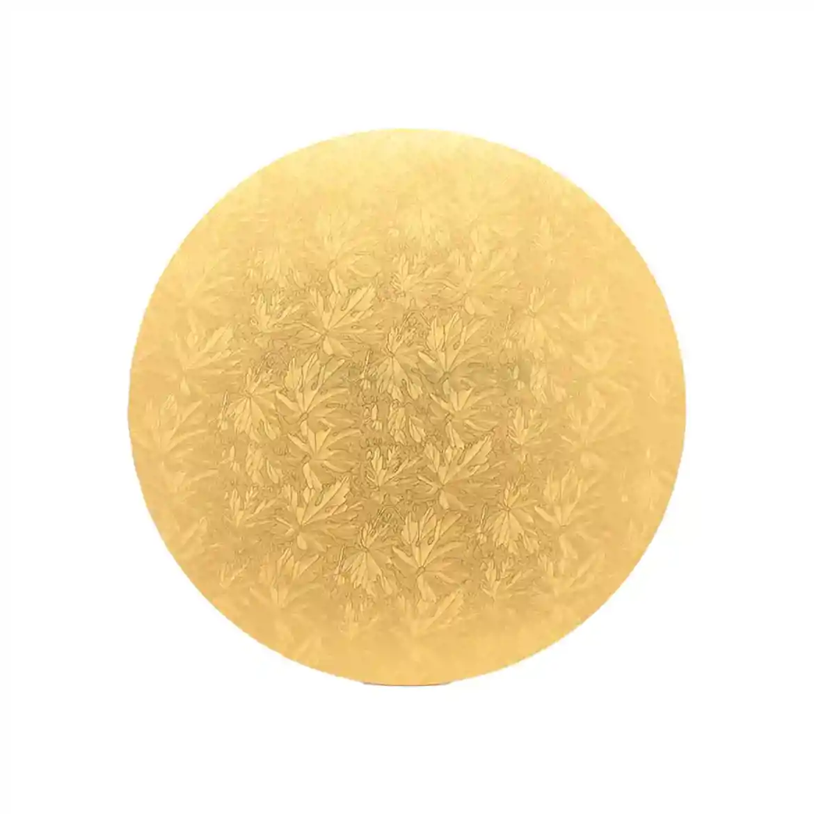 صورة قاعدة كيك دائرية 10 انش ذهبي 