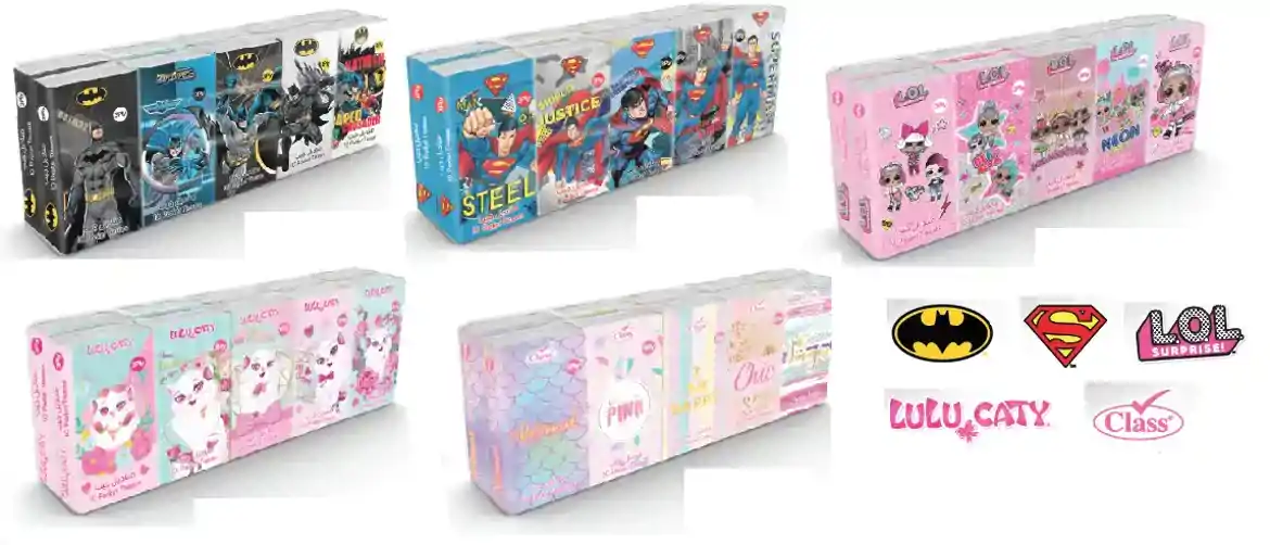 صورة مناديل فاشن شخصيات