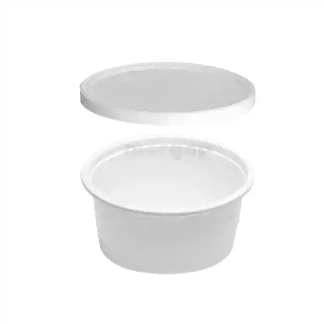 صورة علب بلاستيك بيضاء 250  