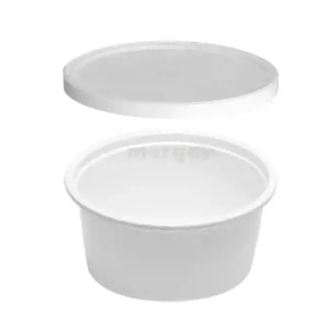 صورة علب بلاستيك بيضاء 400.    