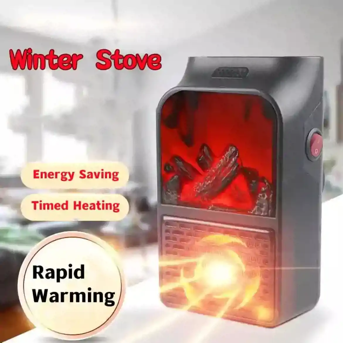 صورة موقد الشتاء