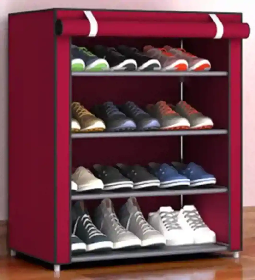 صورة رف الأحذية المنزلية