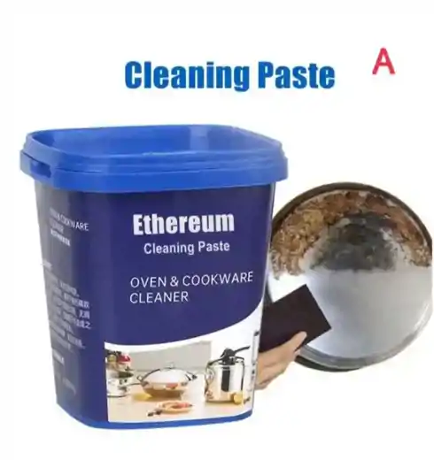 صورة معجون تنظيف الفرن وأدوات الطهي