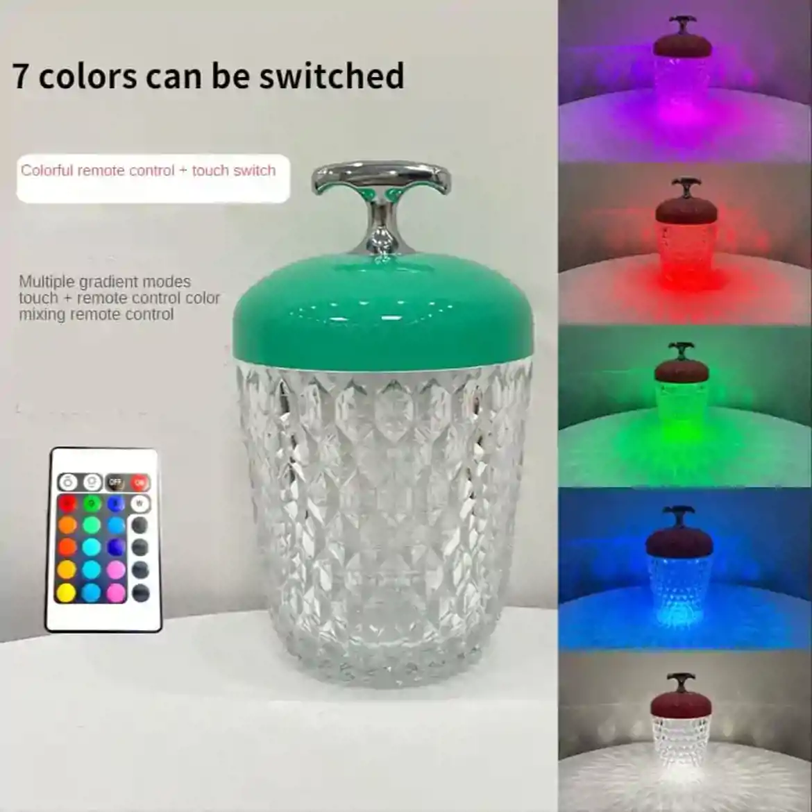 صورة اضاءة طاولة على شكل صنوبر