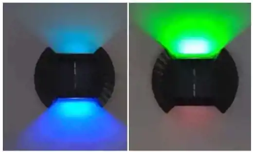 صورة مصباح الجدار بالطاقة الشمسية 