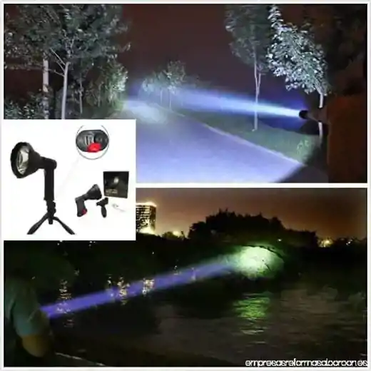 صورة أضواء على شكل مسدس متعددة الوظائف