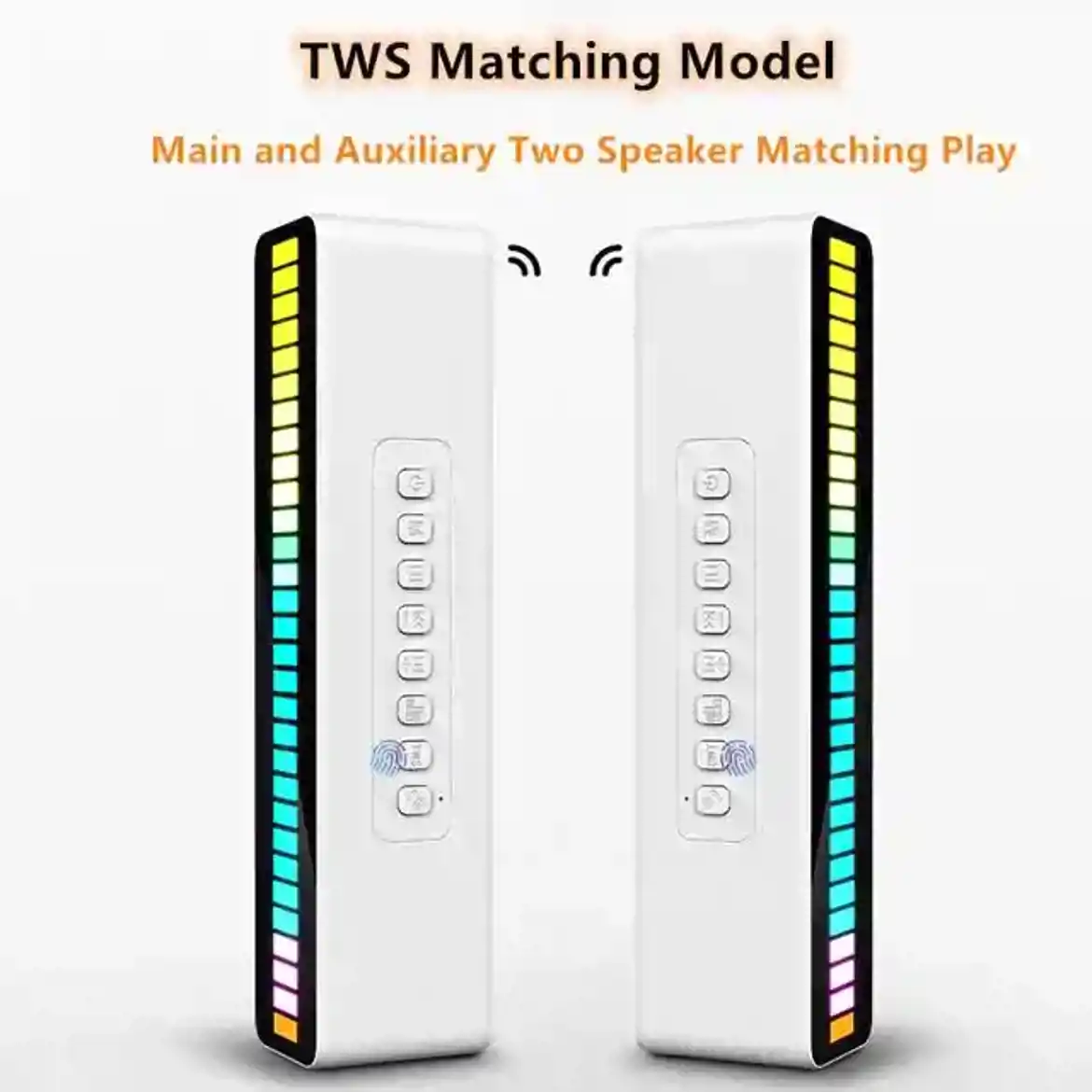 صورة مكبر صوت بلوتوث متعدد الوظائف ملون