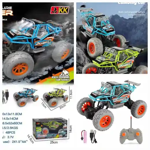 صورة سيارة تحكم عن بعد رباعية الدفع عالية السرعة