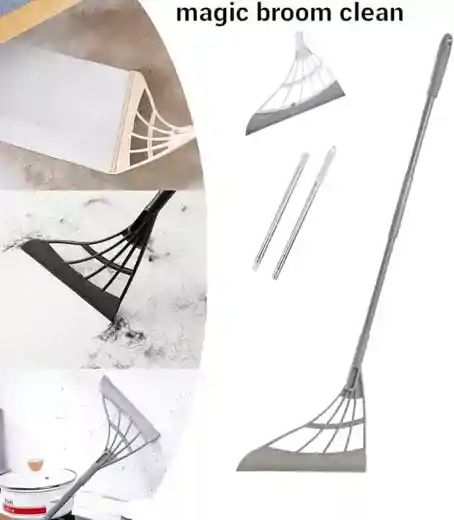 صورة مكنسة وممسحة سحرية متعددة الوظائف