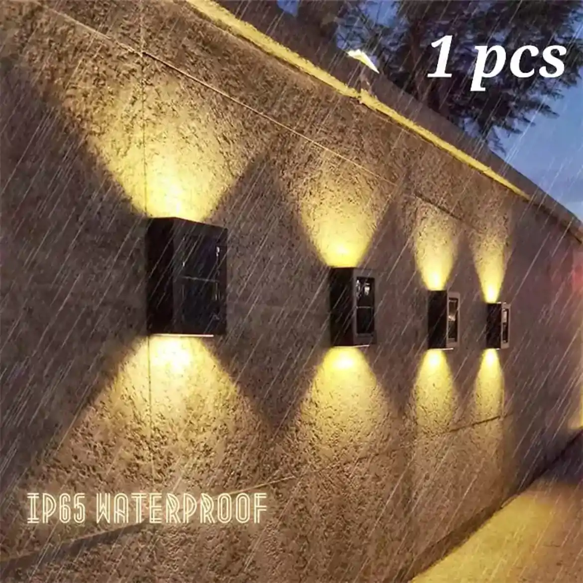 صورة مصابيح LED خارجية ذكية