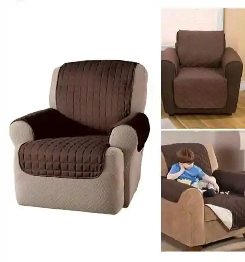 صورة Microfiber Couch Cover