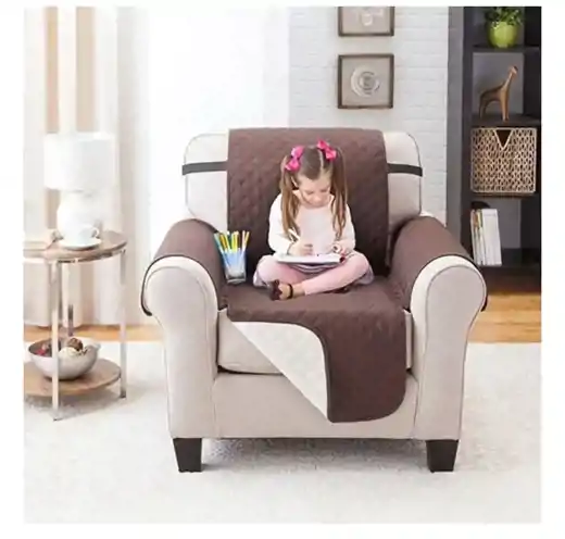 صورة Microfiber Couch Cover