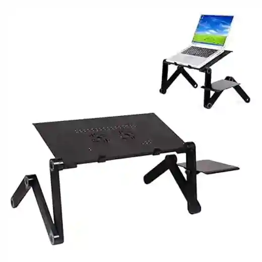 صورة طاولة كمبيوتر محمول متعددة الوظائف وقابلة للطي